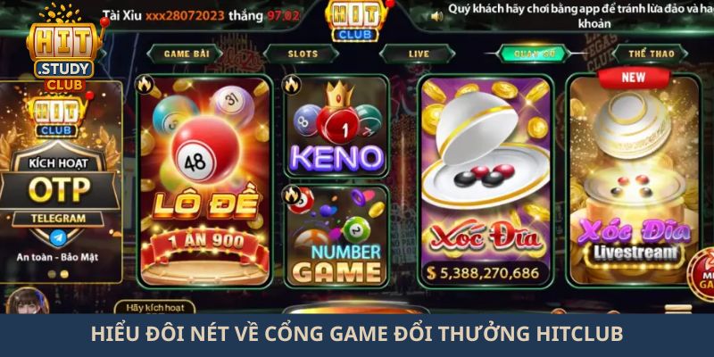 Hiểu đôi nét về cổng game đổi thưởng Hitclub